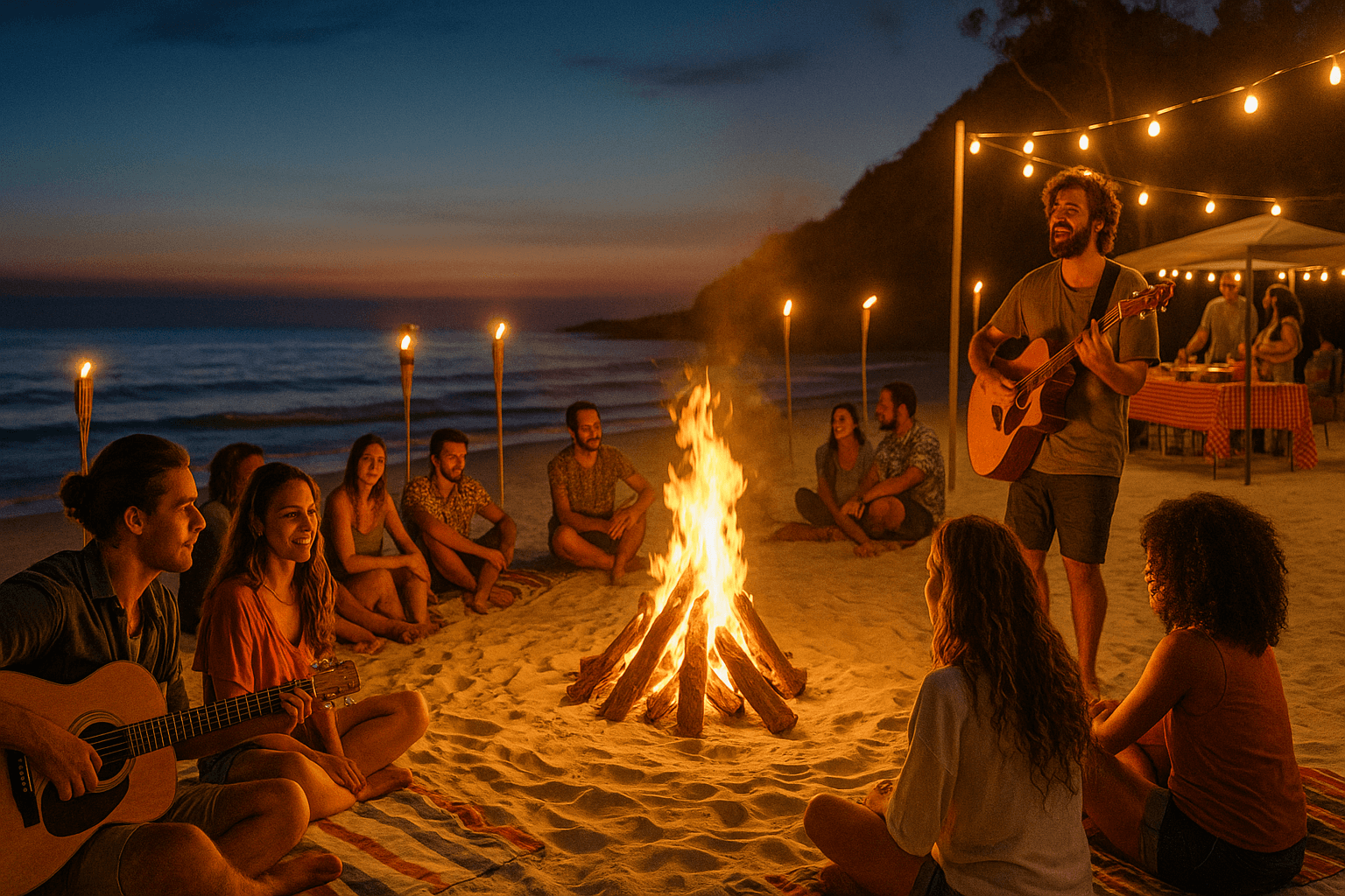 Arraial do Cabo promove luau gratuito nas areias da Praia Grande