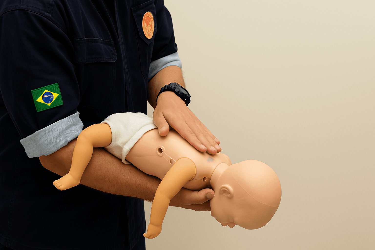 Desengasgo em bebês: Agir rápido e corretamente pode salvar vidas