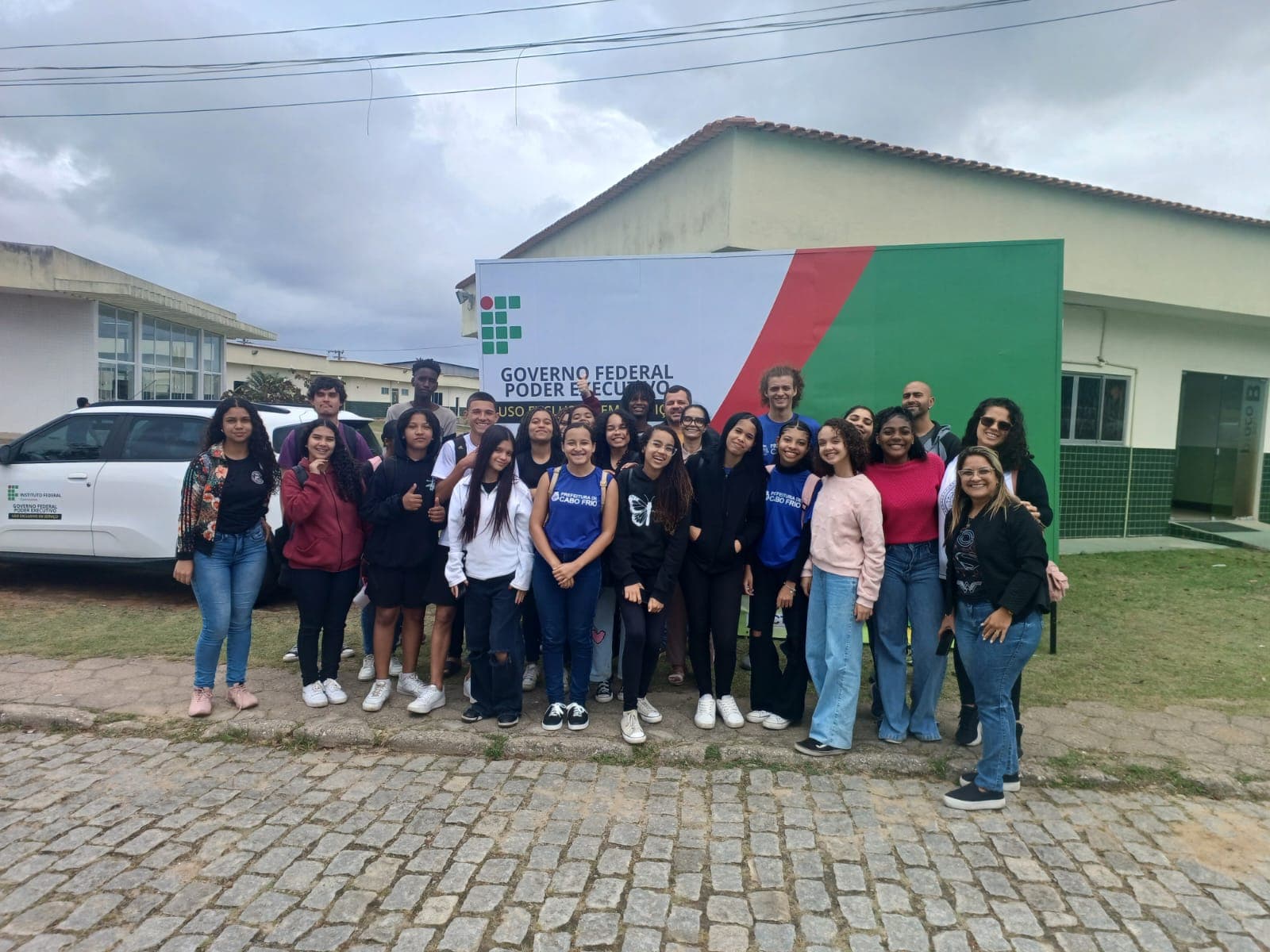 Rede municipal de Cabo frio promove visita ao IFF para incentivar futuro acadêmico de alunos 