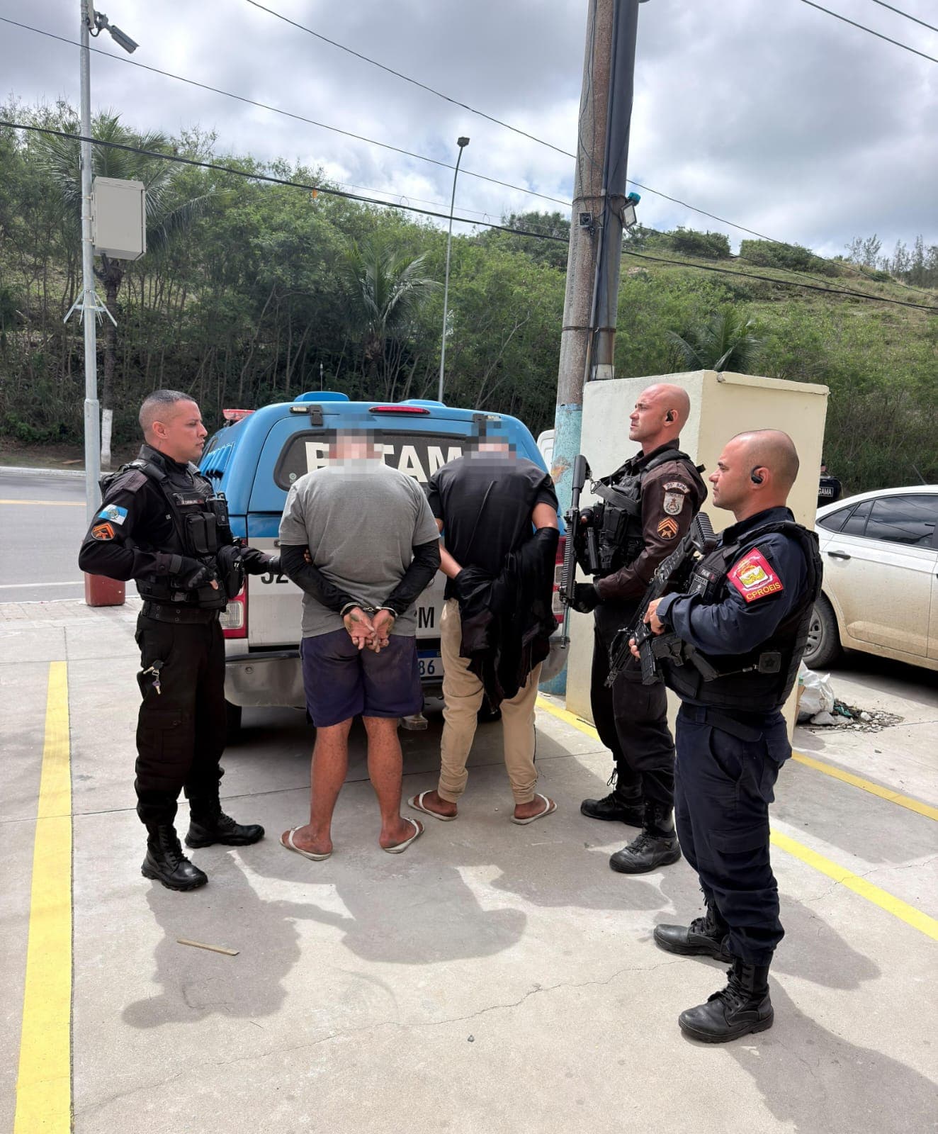 AÇÃO POLICIAL NA BOA VISTA EM ARRAIAL DO CABO